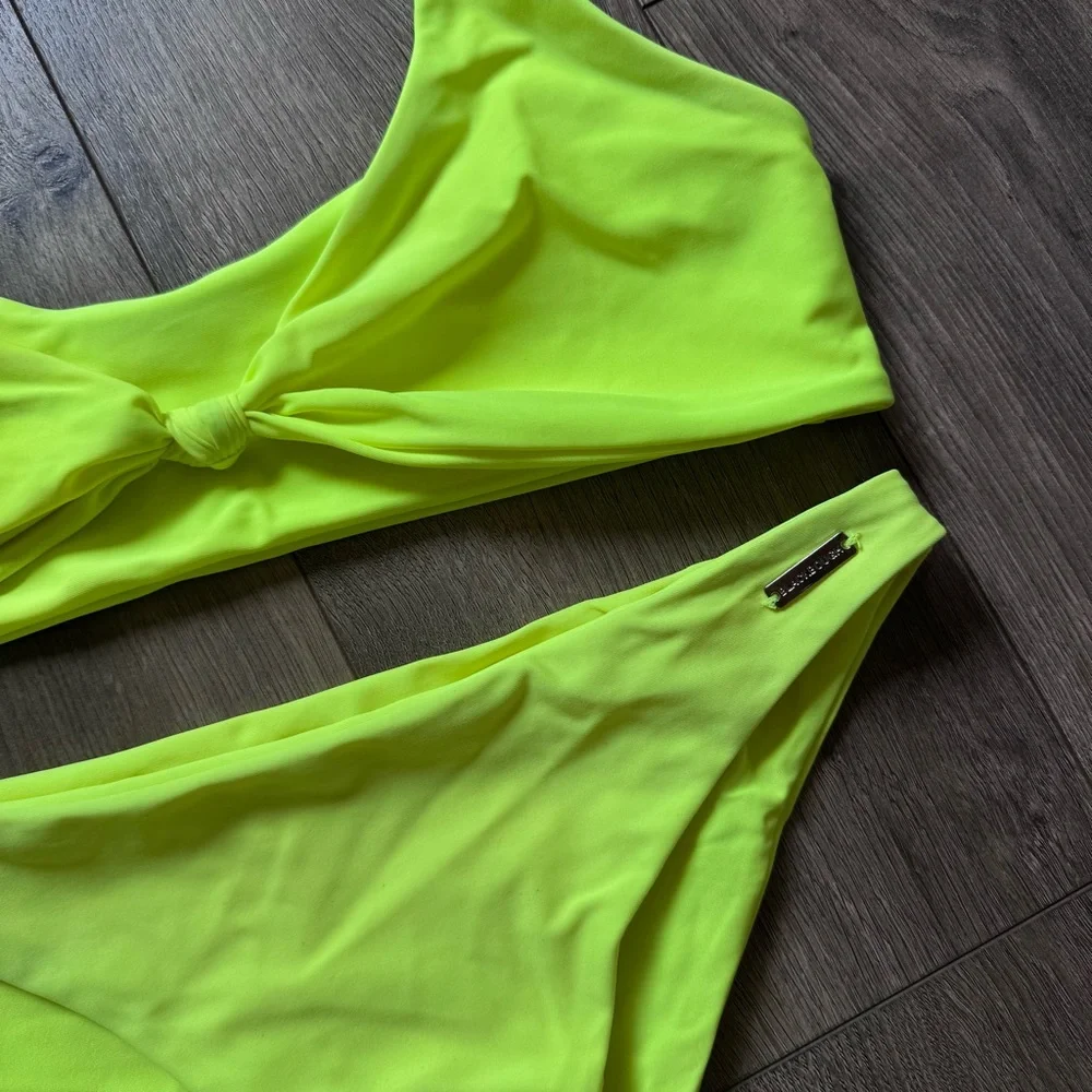 Blackbough Yellow Bikini Set Swimwear - Picture 2 of 4